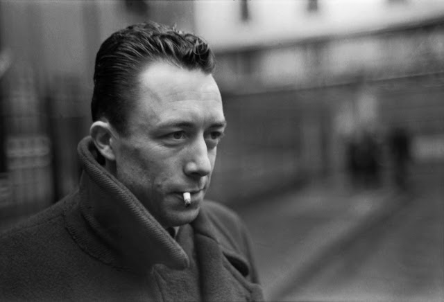 Son œuvre poursuivant la quête du bonheur comprend des pièces de théâtre, des romans, des nouvelles, des films, des poèmes et des essais dans lesquels il développe un humanisme fondé sur la prise de conscience de l'absurde de la condition humaine mais aussi sur la révolte comme réponse à l'absurde, révolte qui conduit à l'action et donne un sens au monde et à l'existence, et « alors naît la joie étrange qui aide à vivre et mourir.