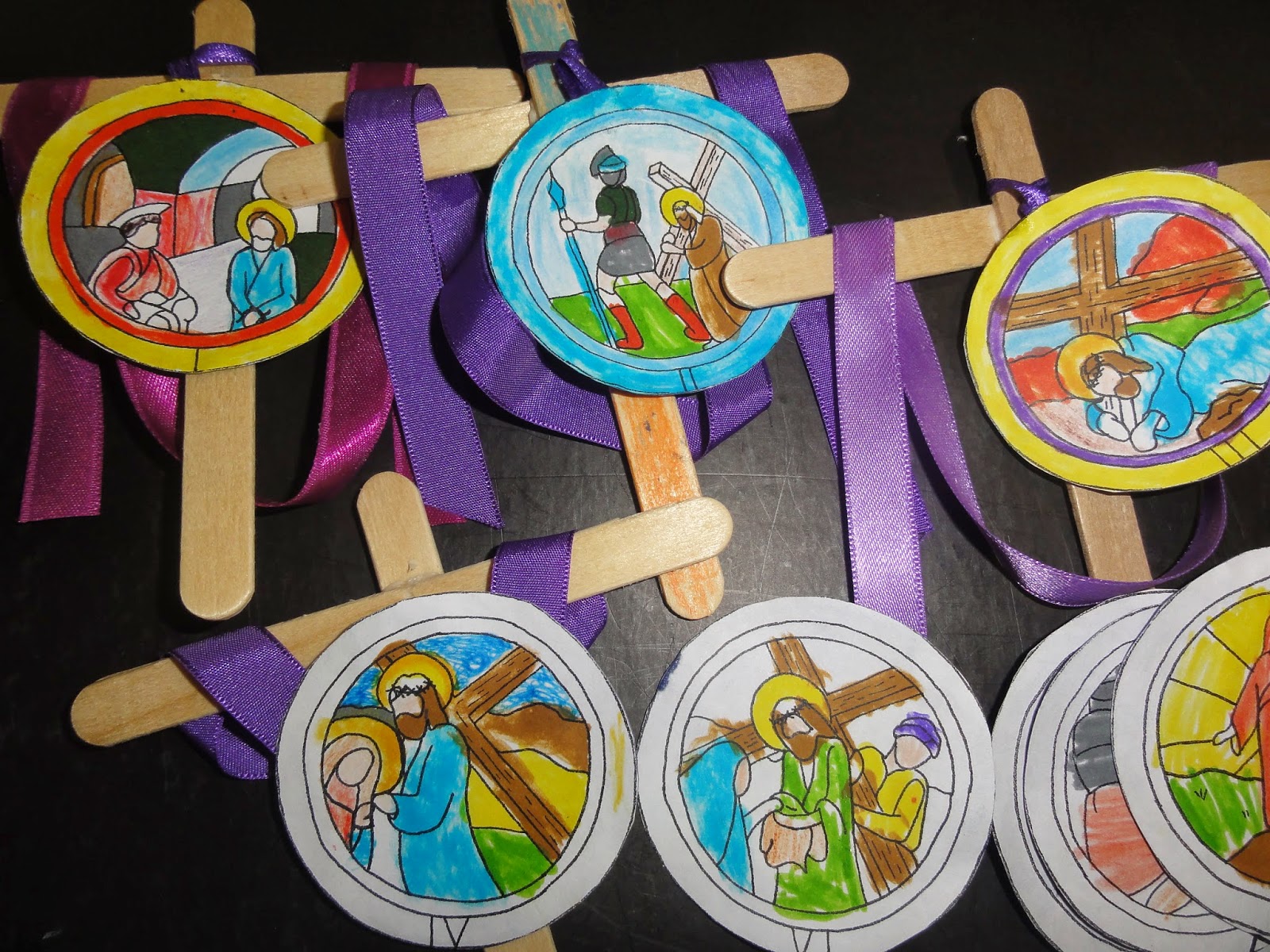 Resultado de imagen de MANUALIDADES CUARESMA