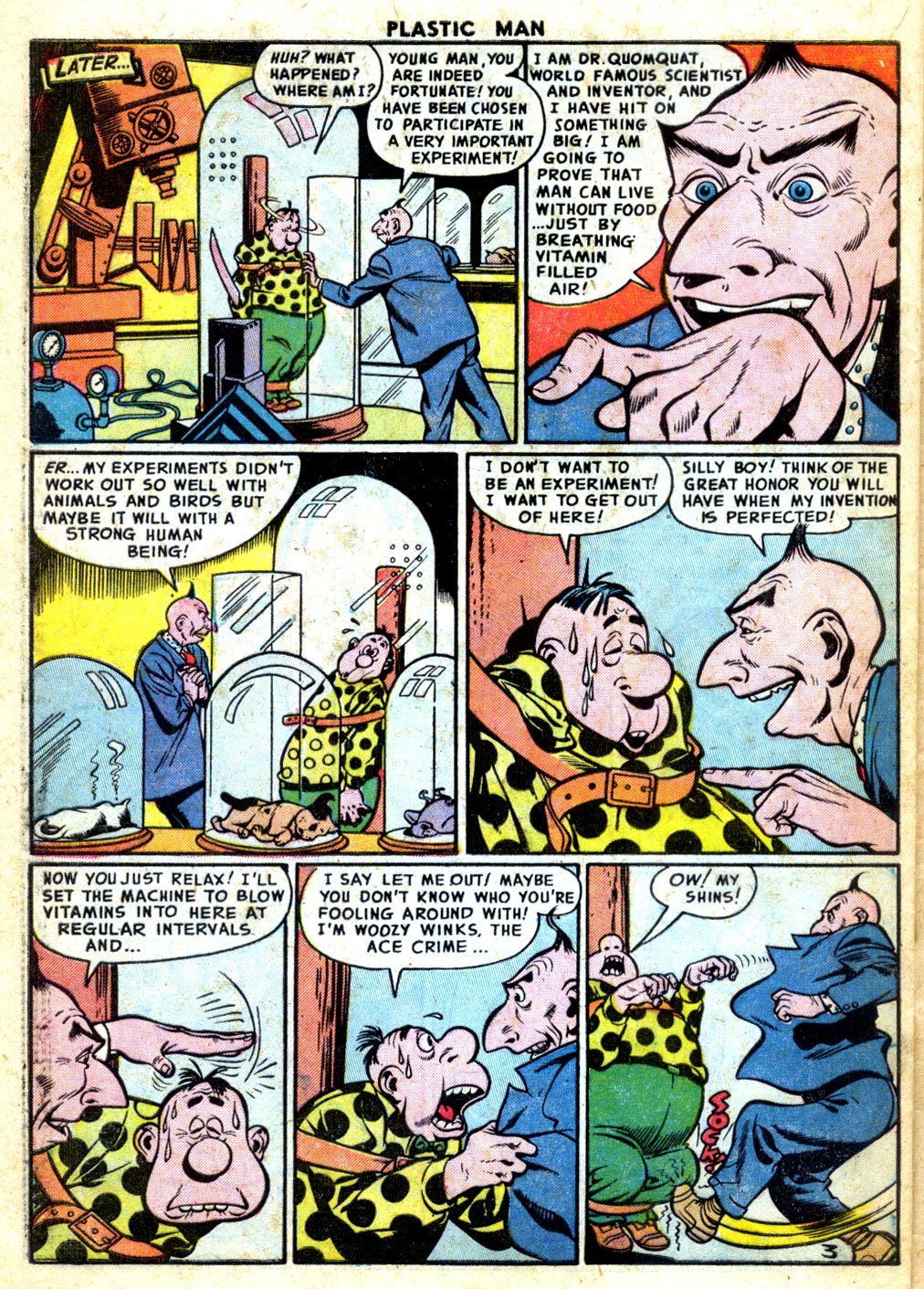 Read online Plastic Man (1943) comic -  Issue #54 - 28