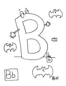 FREE COLORING PAGES: Coloring Pages Letter B