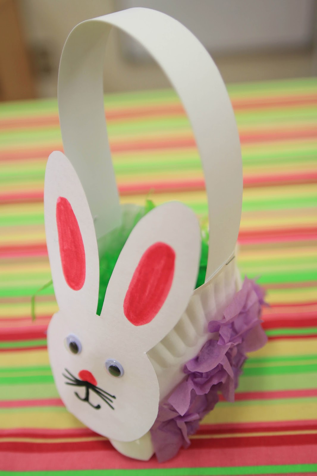 Bunny+Basket - Kindergarten Arts And Crafts