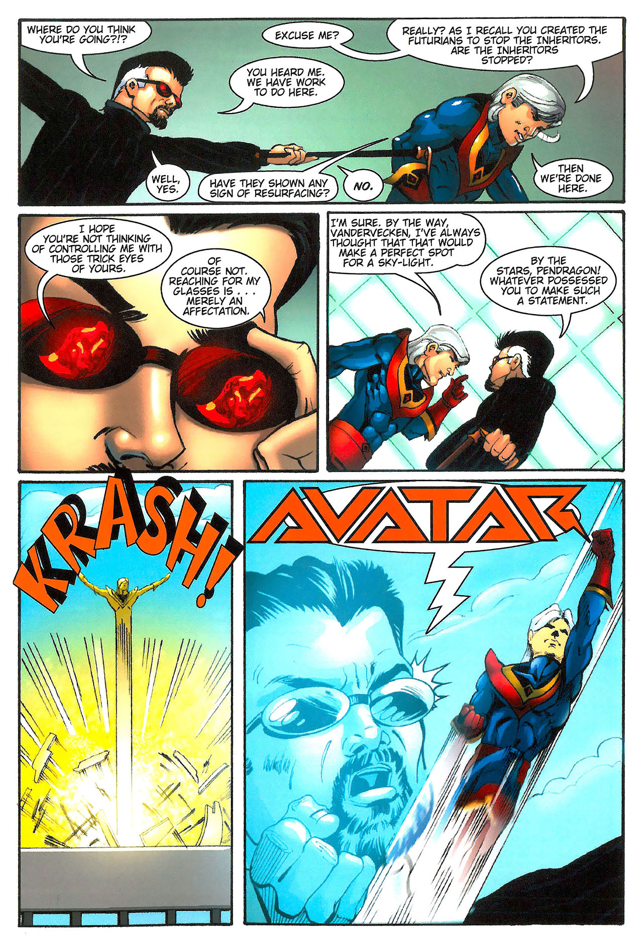 Read online Dave Cockrum's Futurians: Avatar comic -  Issue # TPB - 16
