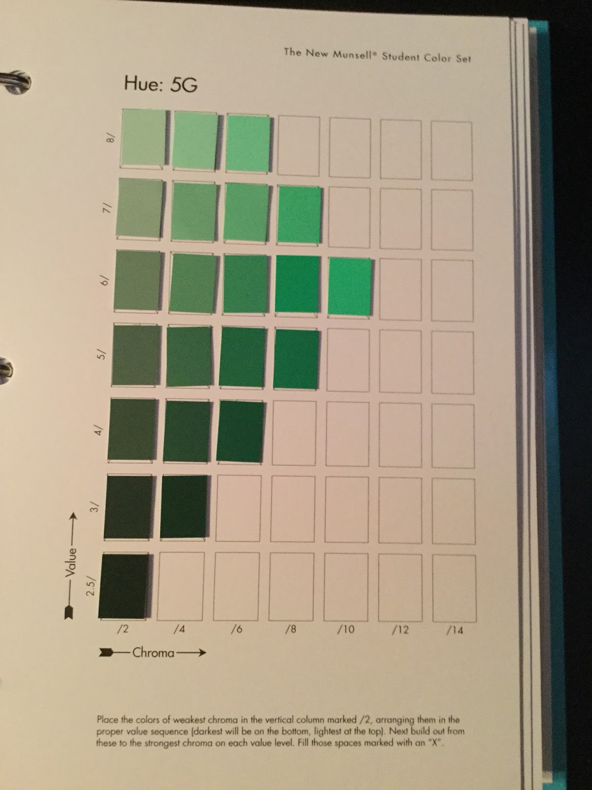 Printable Munsell Color Chart