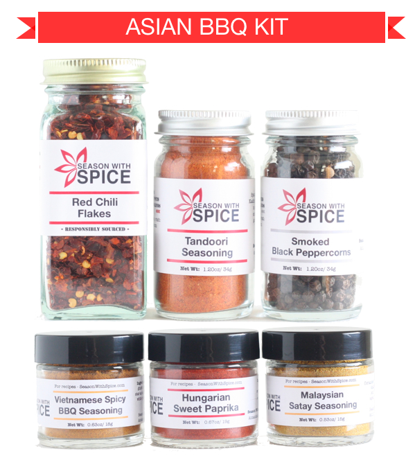 Enter to win an Asian BBQ Kit on SeasonWithSpice.com