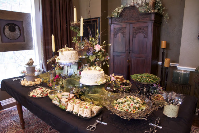 Janet's Designs: Bridal Shower - Garden Themed