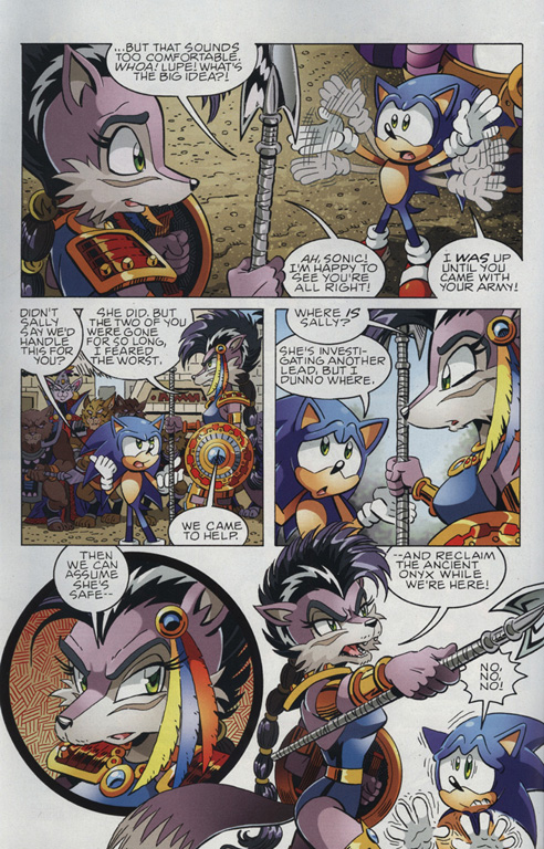 Read online Sonic The Hedgehog comic -  Issue #214 - 3