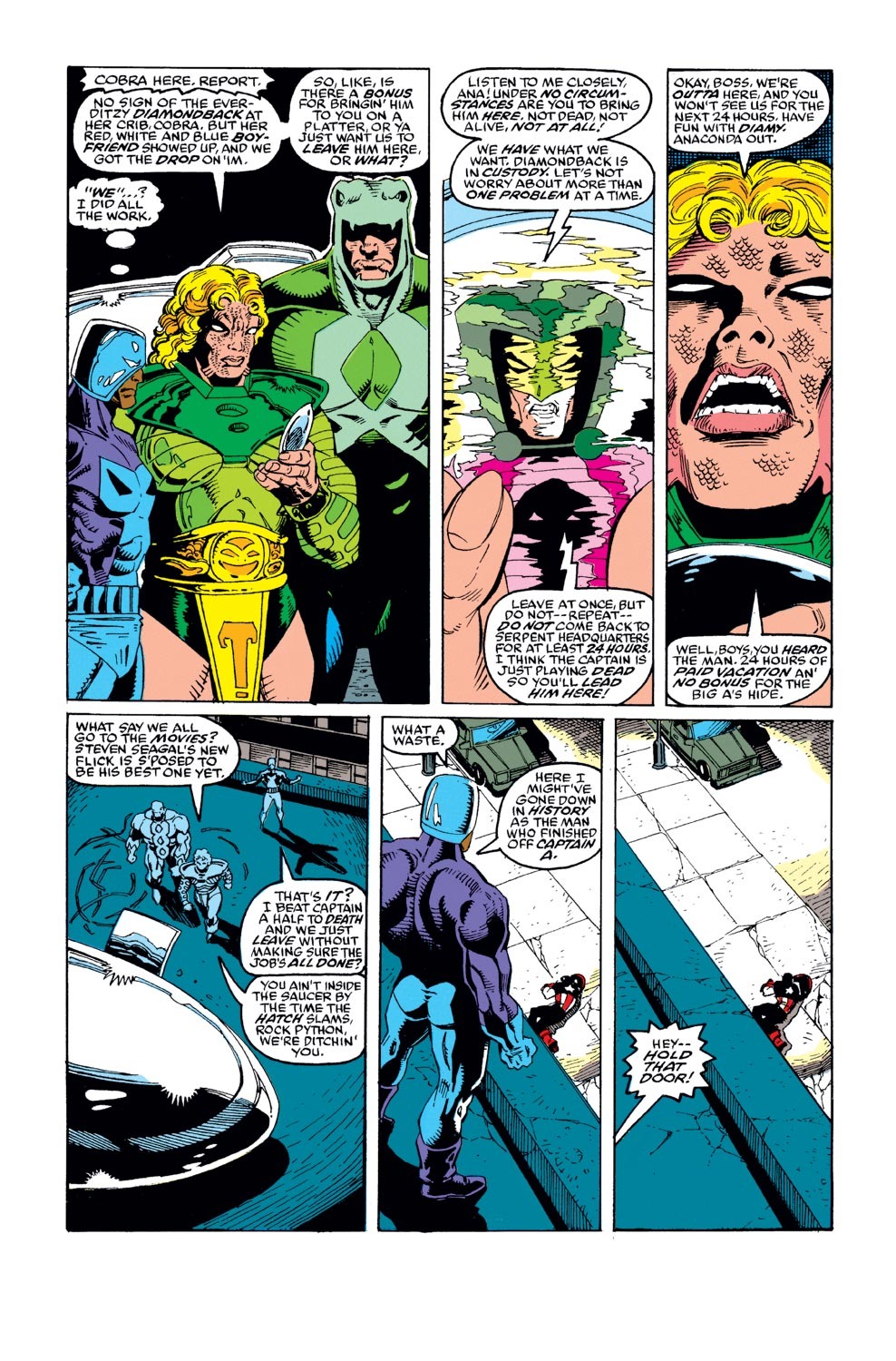 Read online Captain America (1968) comic -  Issue #382 - 4