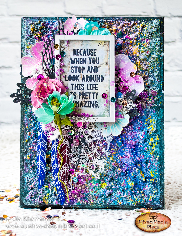 Mixed Media Place March challenge