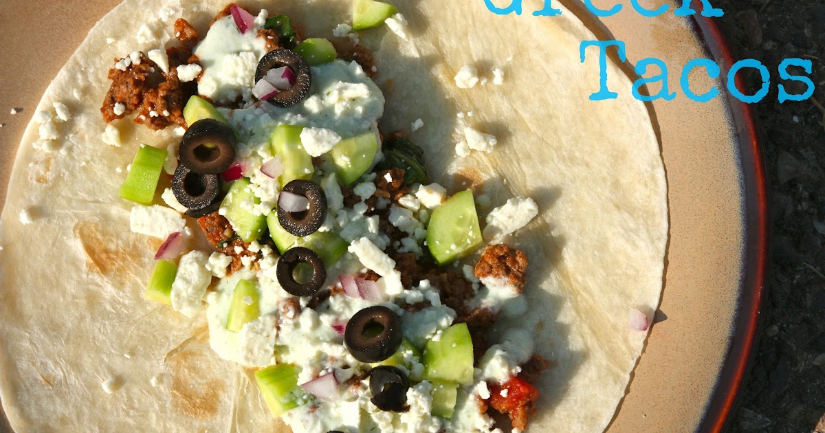 My Recipe Box Beef Greek Tacos