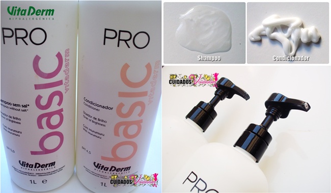 Shampoo e Condicionador Pro Basic Vita Derm