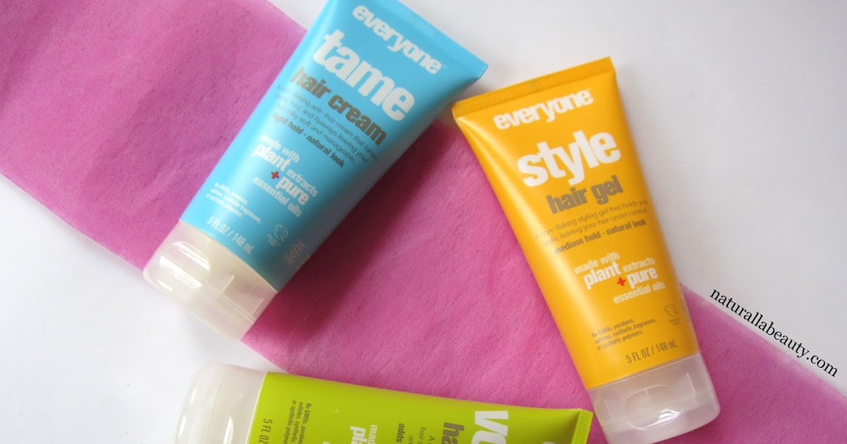Everyone Hair Styling Products Style Gel, Tame Cream
