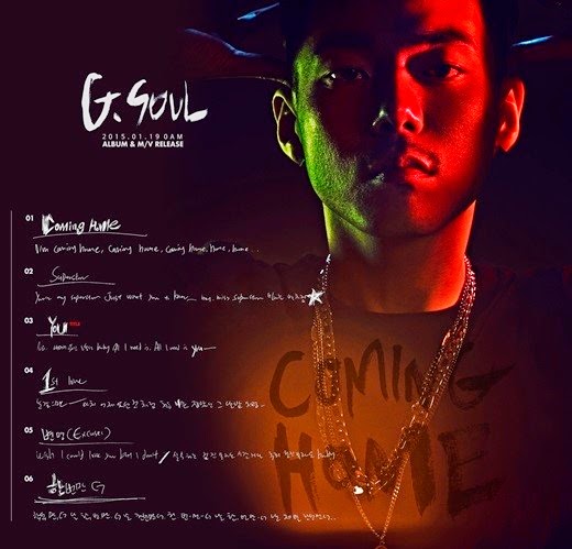 NB) G-Soul unveils face + tracklist | Kpopselca Forums