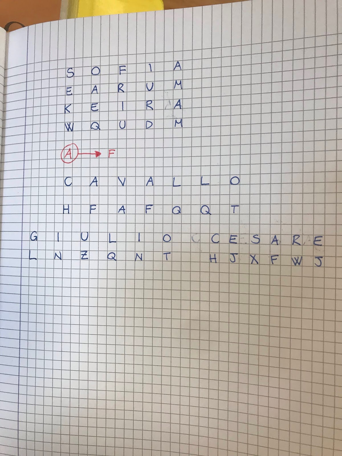 La Sfida Del Matecalendario Di Ottobre Il Cifrario Di Cesare