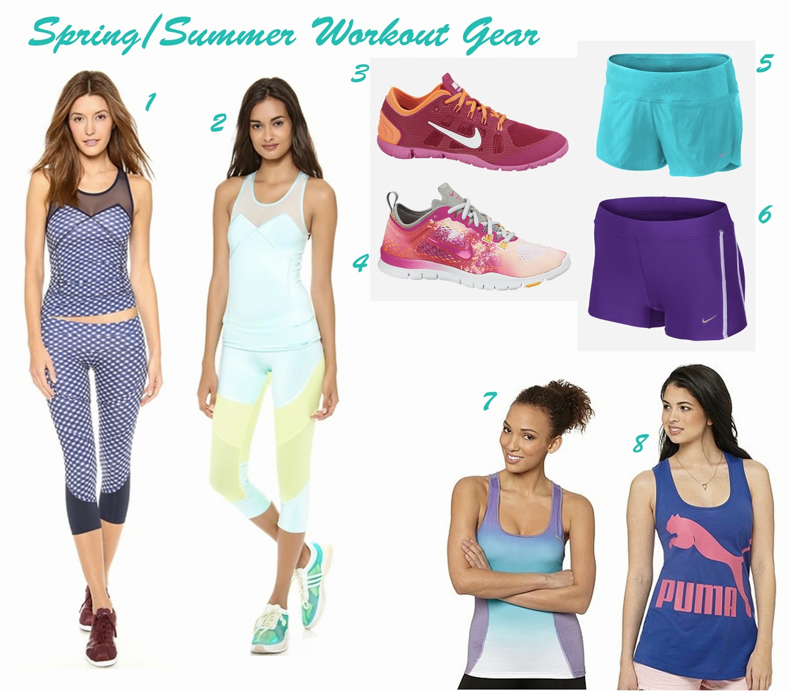 My Never Ending Daydream: Spring/Summer Workout Clothes