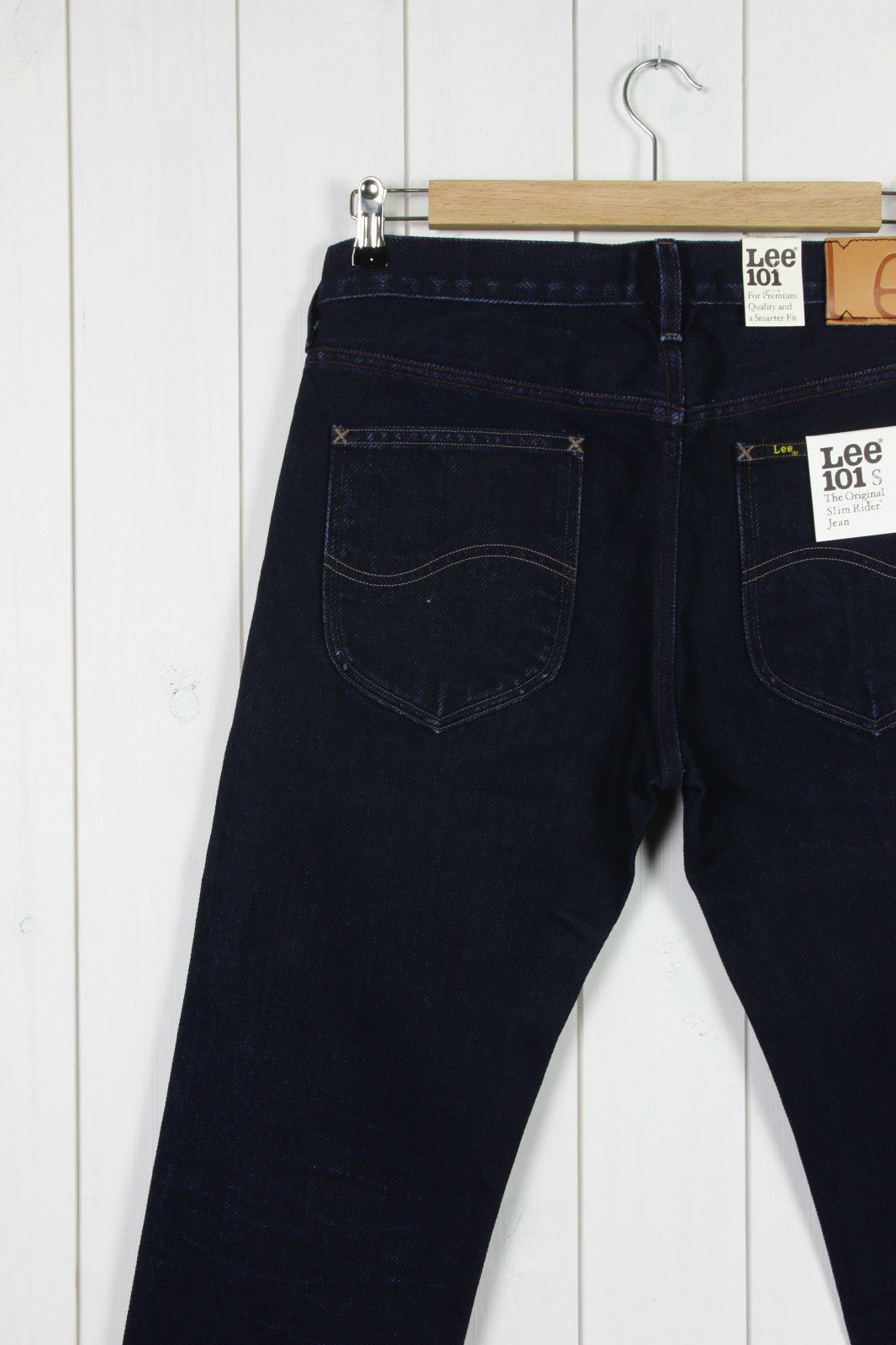 Gergasi bundle LEE 101S HEAVY DENIM 16OZ JEANS SELVAGE RAW TAPERED