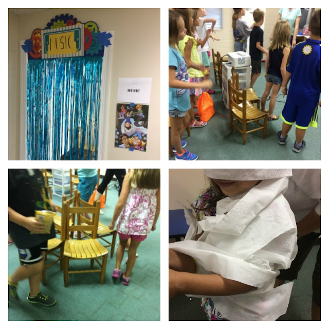 Here is how we pulled off  our Geared Up for God VBS with just the basics.