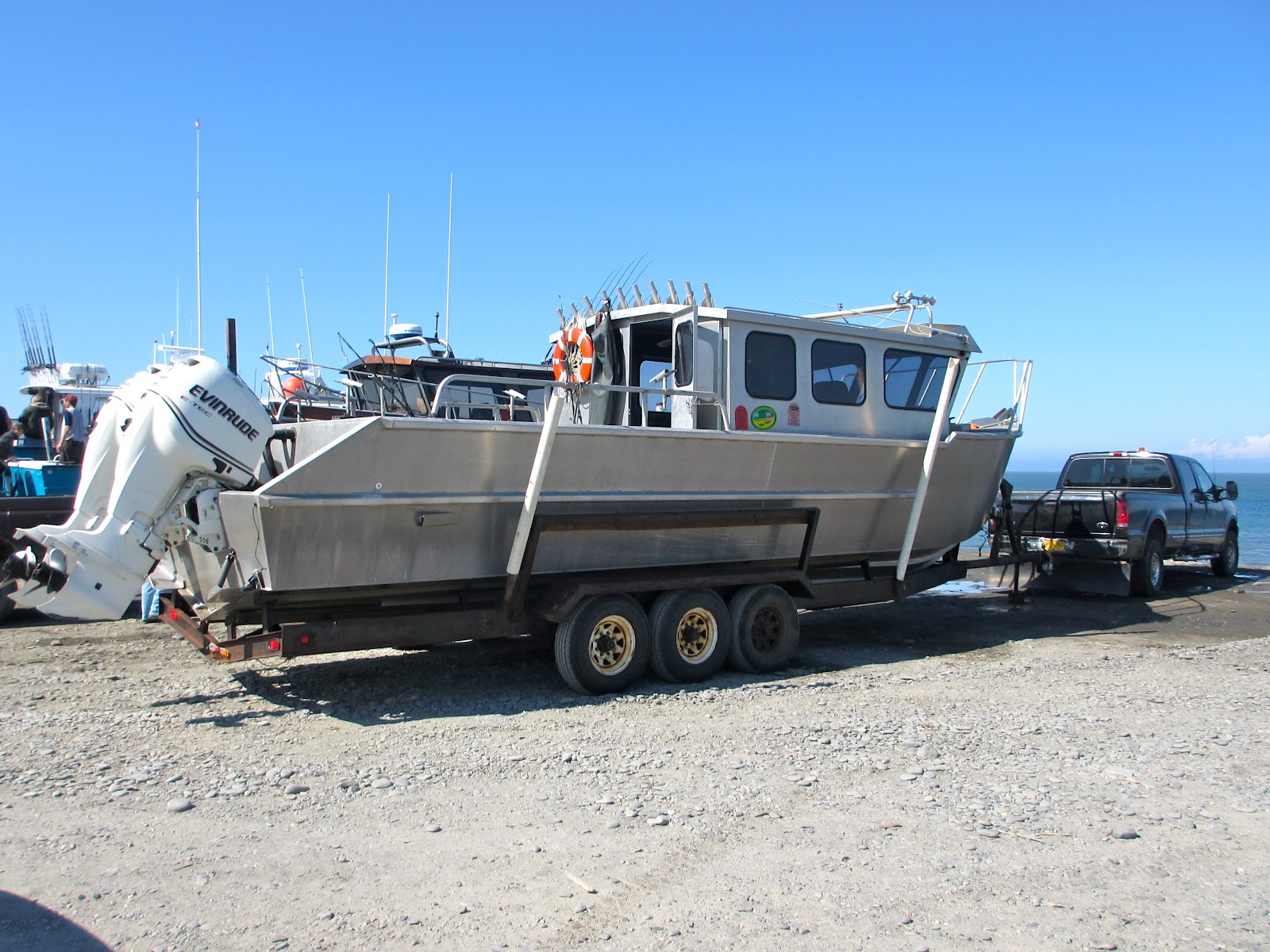 Progressive Alaska Fishing for the Halibut at Deep Creek