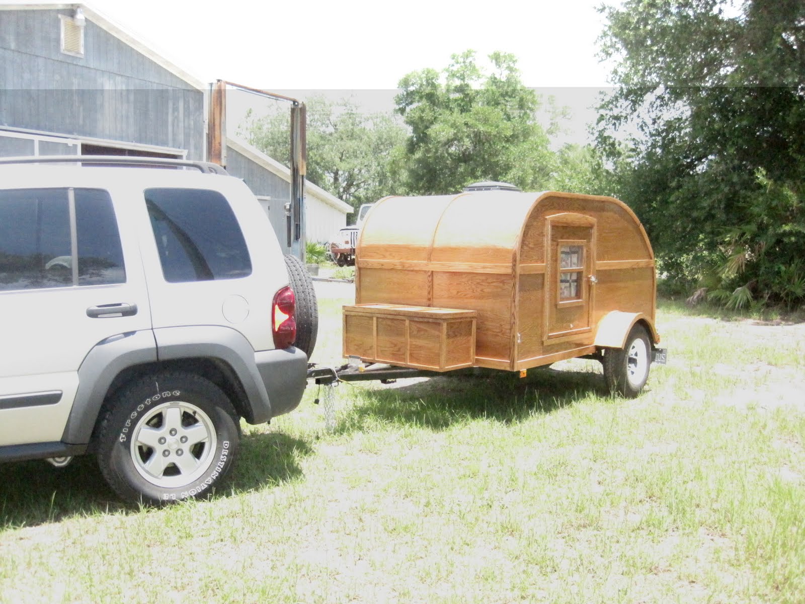 Teardrop (Tear Drop) Trailer - Florida (Building and Traveling with our Woodie Teardrop)