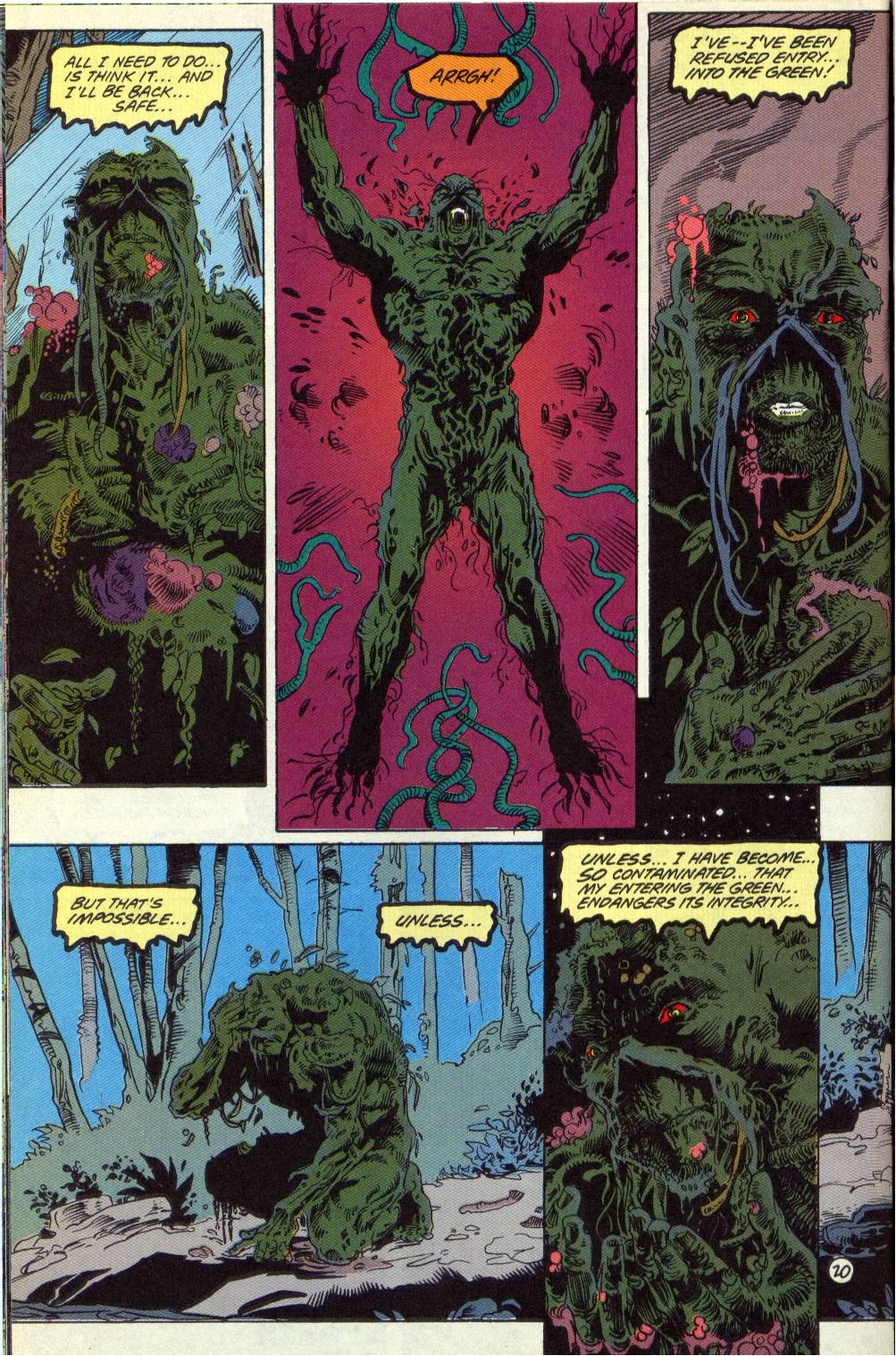 Read online Swamp Thing (1982) comic -  Issue #128 - 21