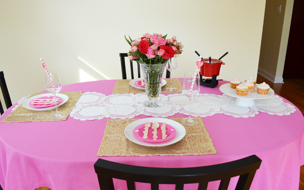 Valentine's Day Table Decor - Lovely Life Styling