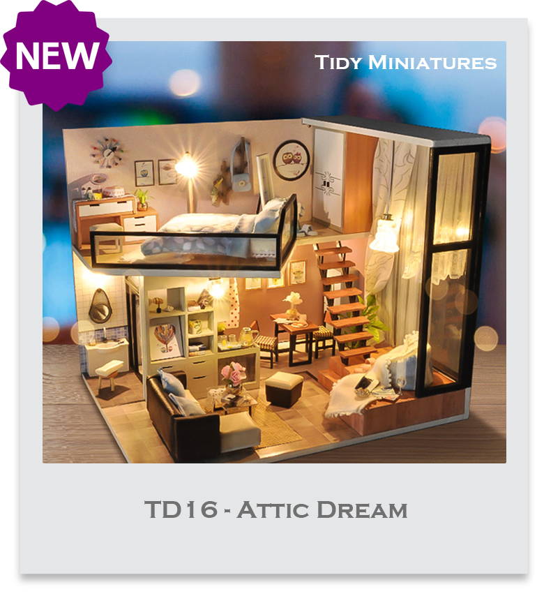 to Tidy Miniatures DIY DOLLHOUSE KITS