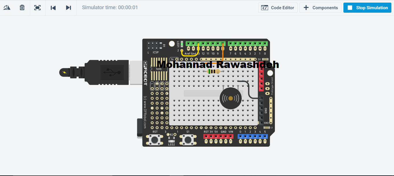 Super Mario tone using arduino - M.B Raw