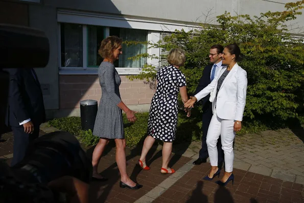 Crown Princess Victoria of Sweden and Prince Daniel of Sweden visited Swetox (Swedish Toxicology Sciences Research Center)