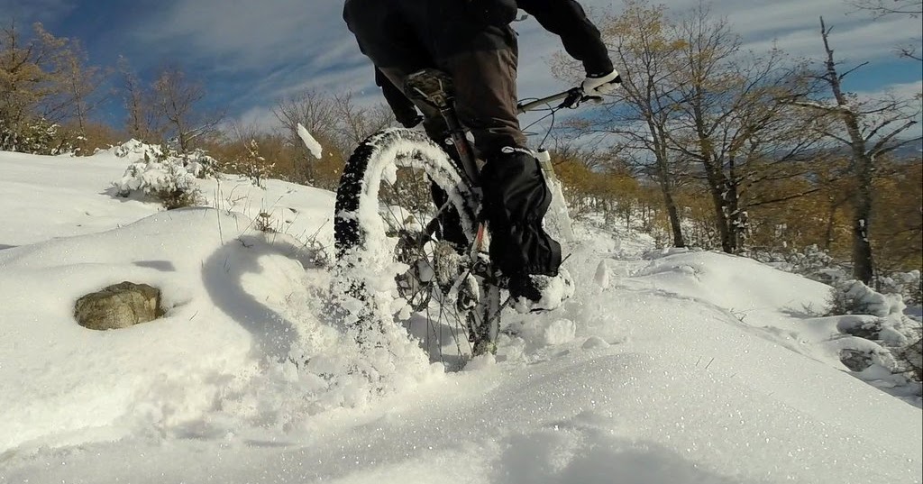 Biciorama Disfrutando la nieve con la