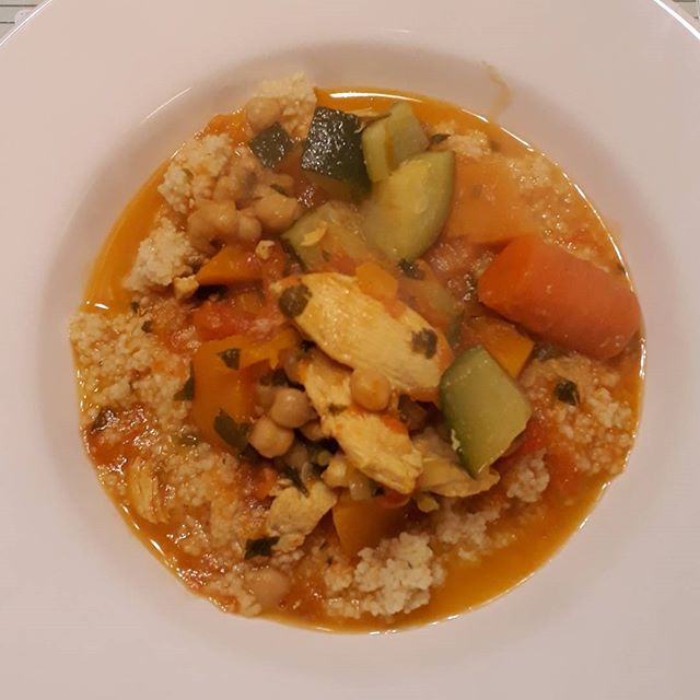 Recept Couscous met kip en groenten 4 personen