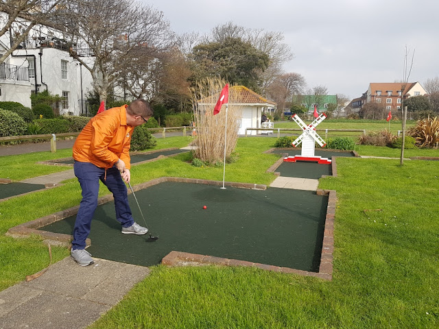 Splash Point Mini Golf in Denton Gardens, Worthing Splash Point Mini Golf in Denton Gardens, Worthing