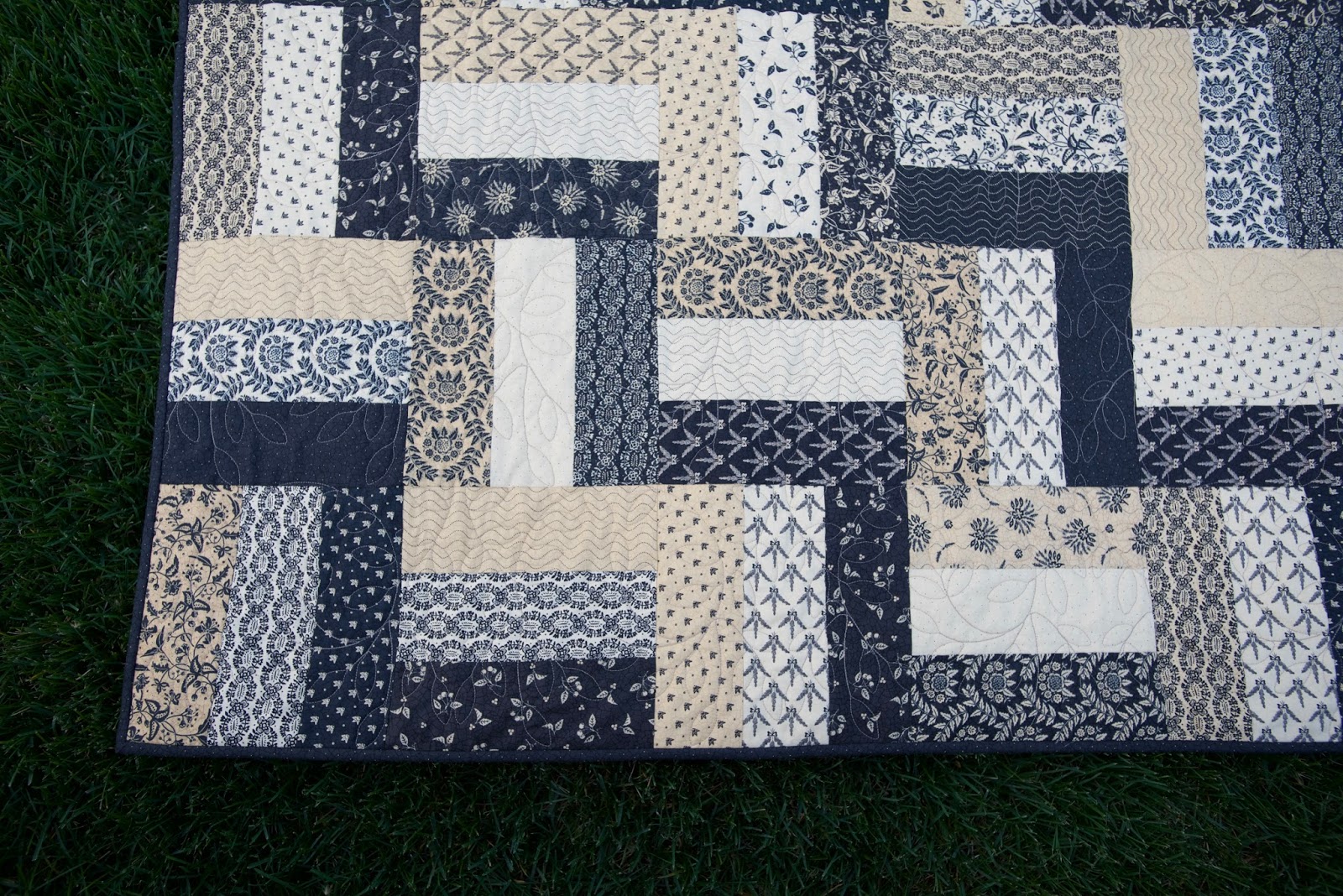 Sew Some Sunshine Sturbridge Rail Fence Quilt