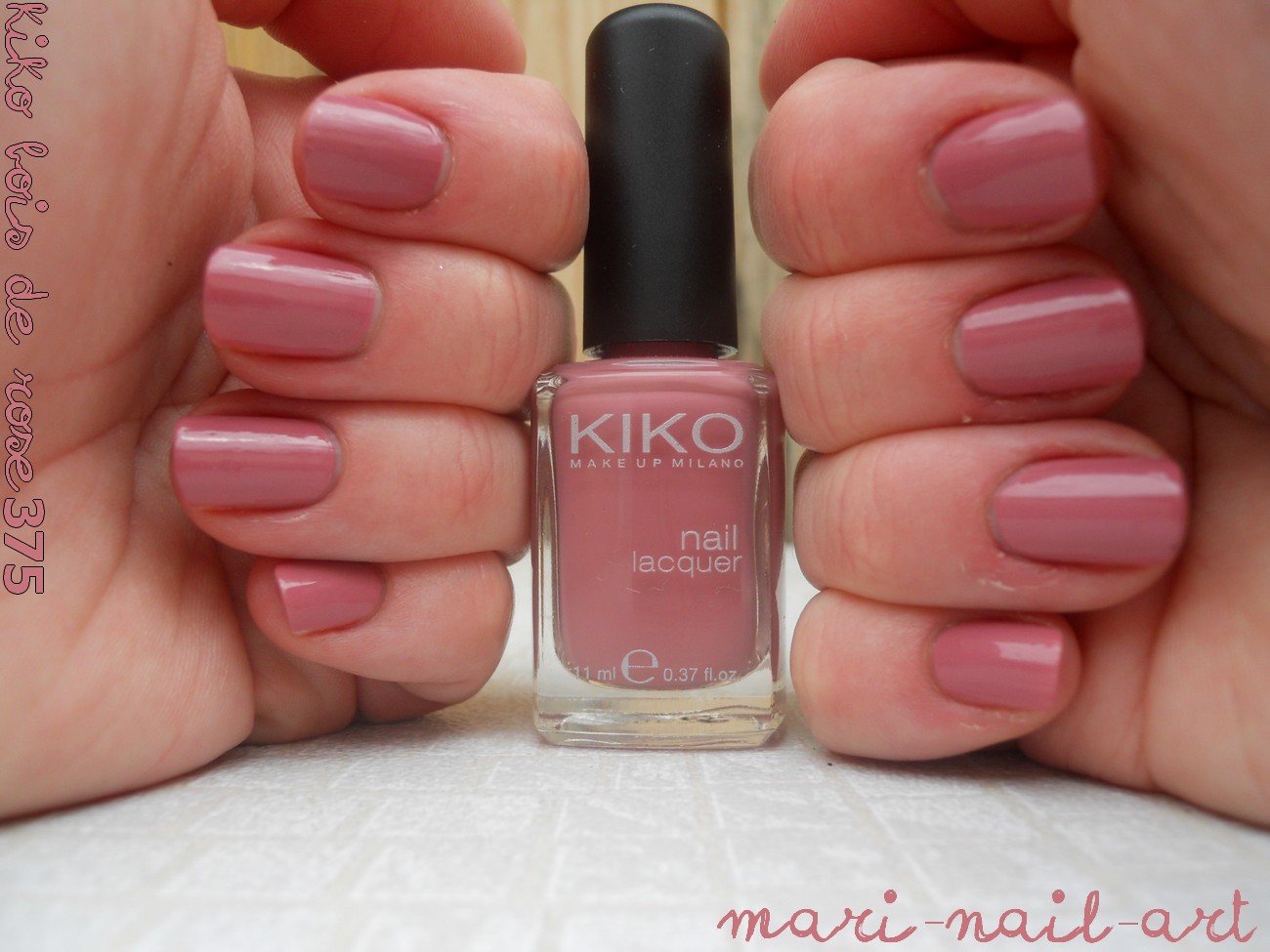Marinailart Bois de rose, un vernis qui porte bien son nom ! Kiko 375