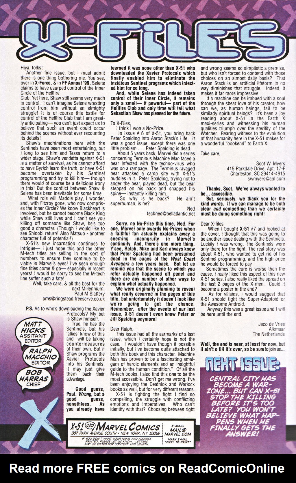 Read online X-51 comic -  Issue #10 - 25