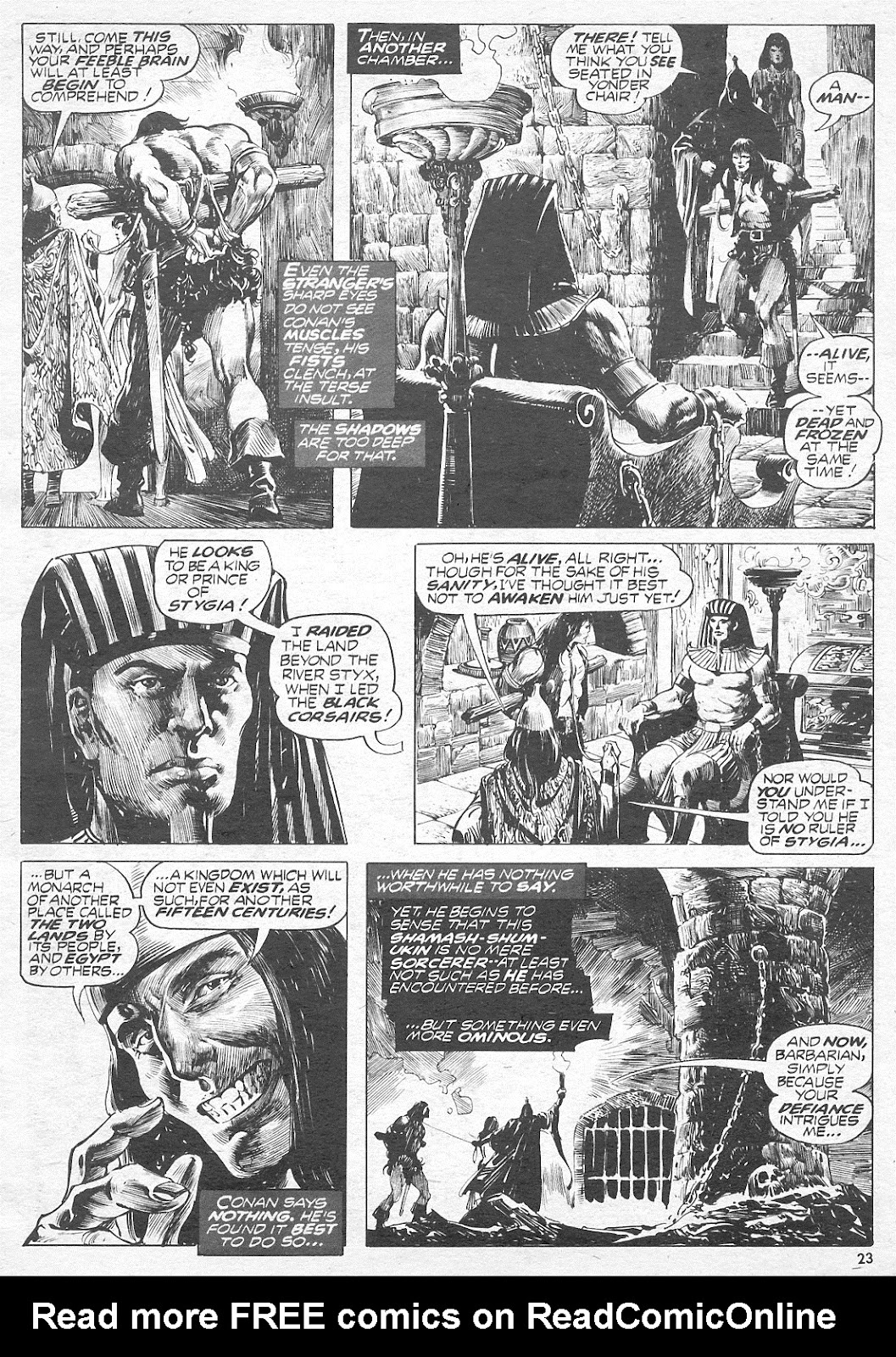 The Savage Sword Of Conan issue 7 - Page 23