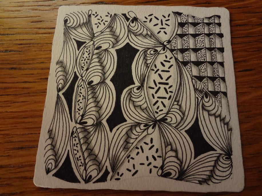 Tile String Tickled To Tangle: