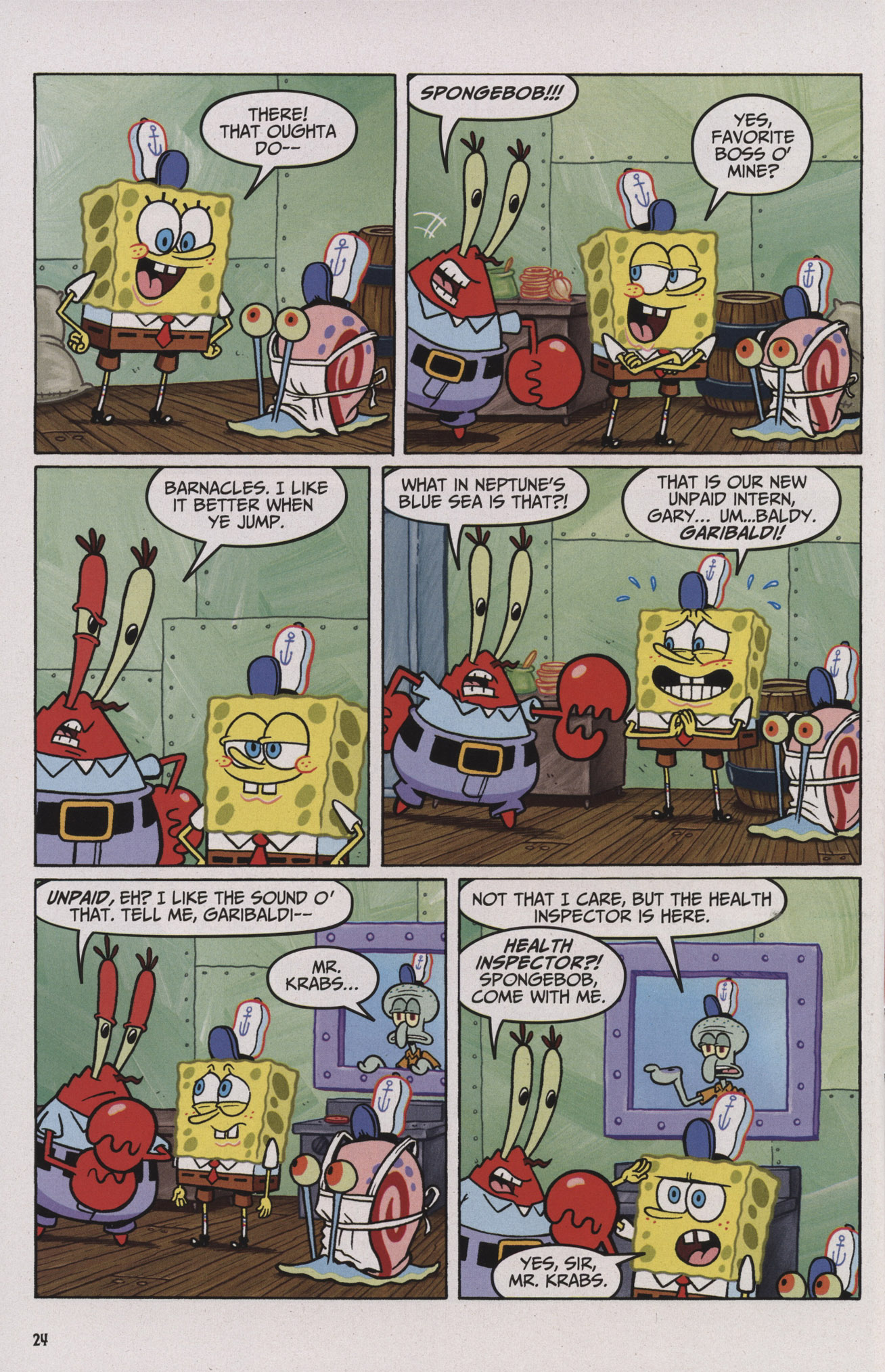 Read online SpongeBob Comics comic -  Issue #3 - 24