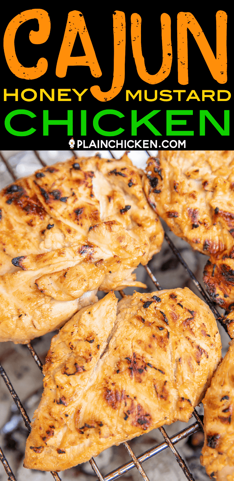 Cajun Honey Mustard Grilled Chicken Plain Chicken®