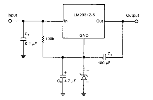 Zener Diode Increase Regulator Output Circuit Diagram