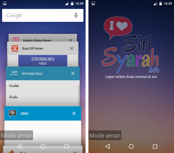 solusi tidak dapat menambahkan widget android