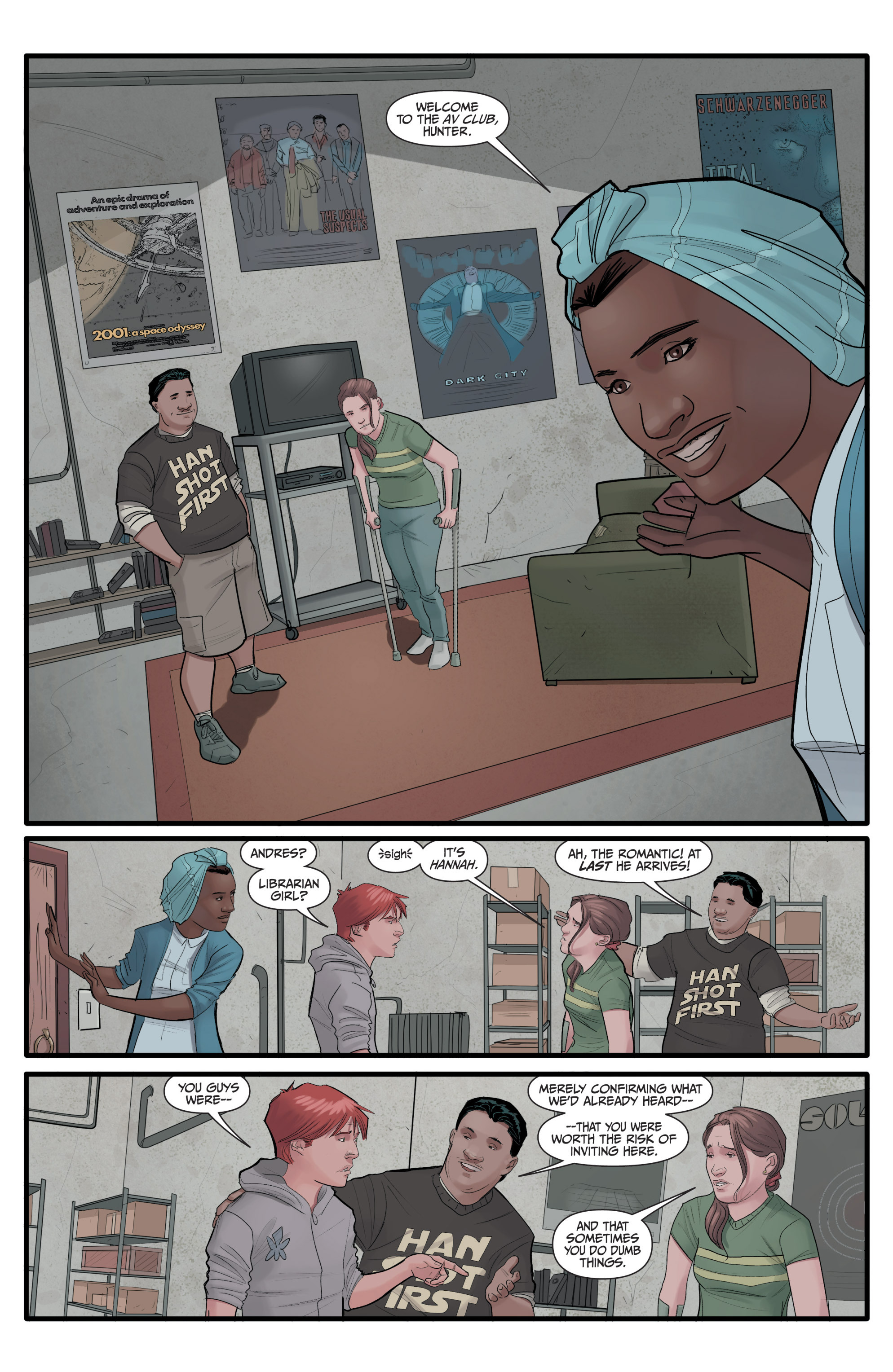 Read online Morning Glories comic -  Issue #31 - 20