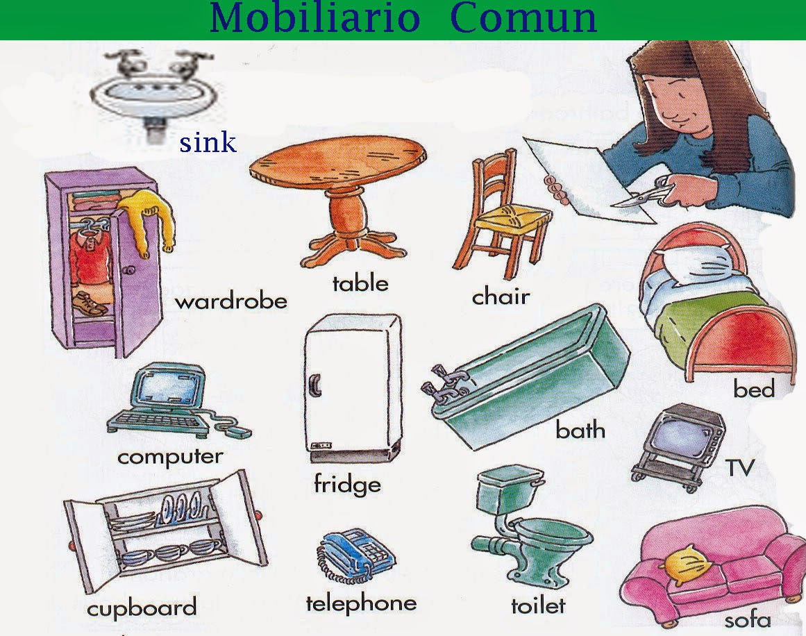curso de ingles Mobiliario