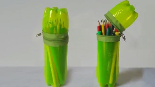 16+ Cara Membuat Tempat Pensil Dari Botol Bekas, Ide Terkini!