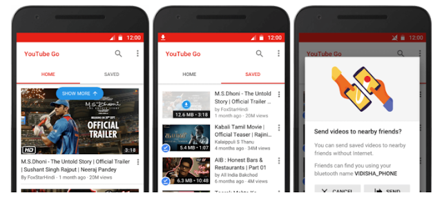 Download YouTube Go Beta apk to watch video offline on android