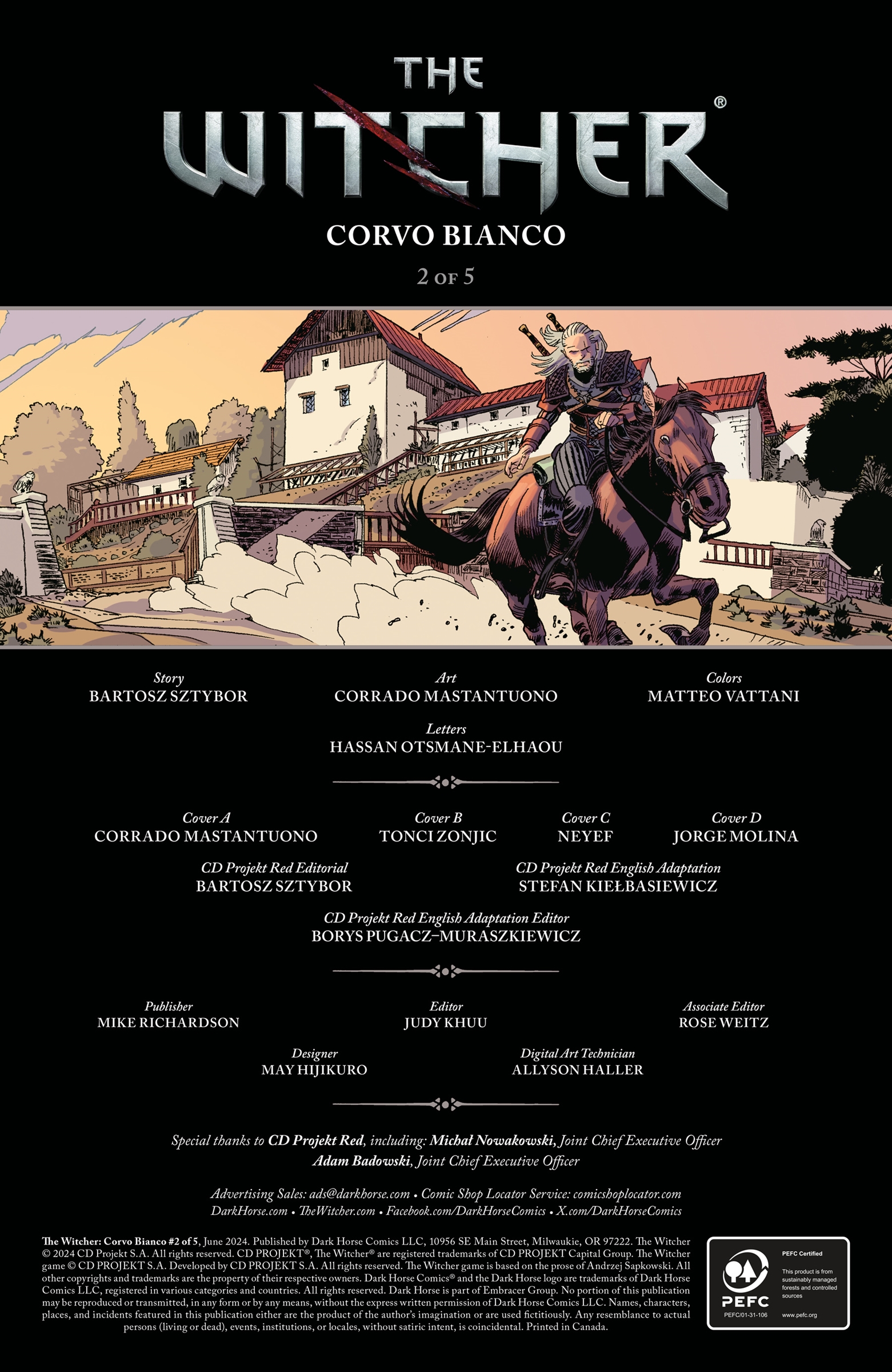 The Witcher: Corvo Bianco chapter 2 page 2