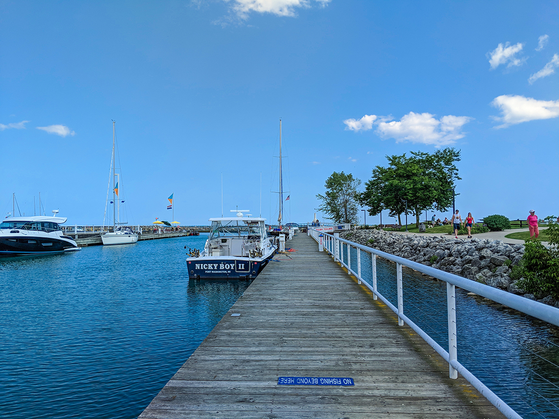 wisconsin explorer port washington harbor walk