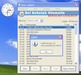 Software bell sekolah otomatis