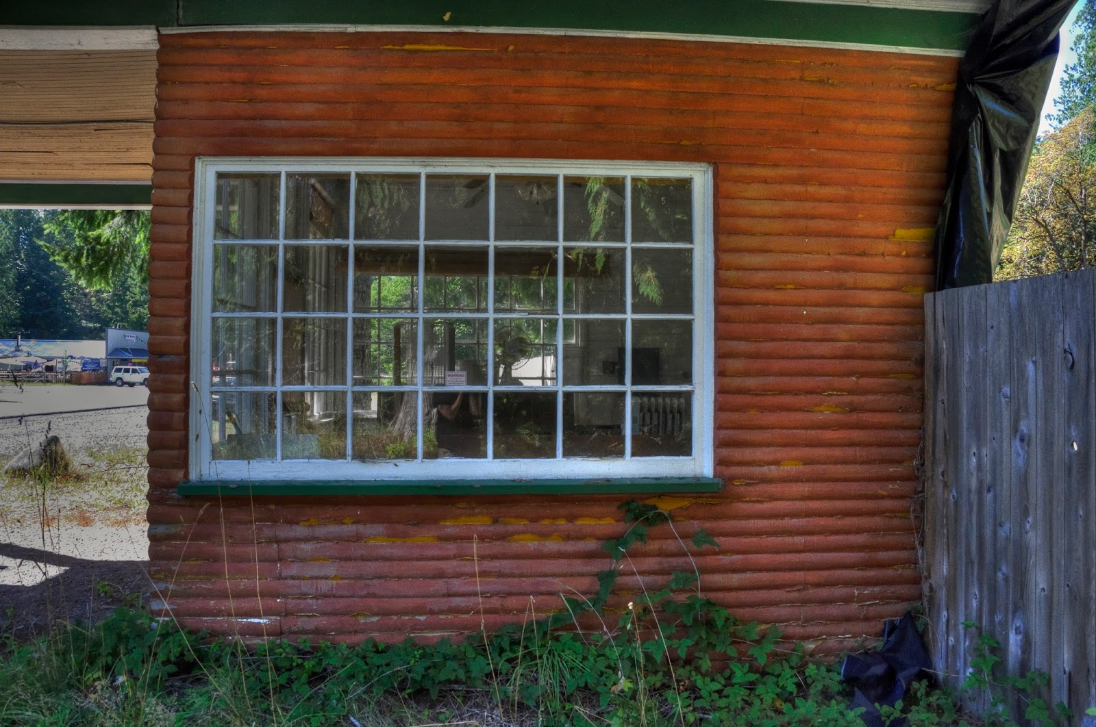 This Life in Ruins Gas Station , Ashford, Wa