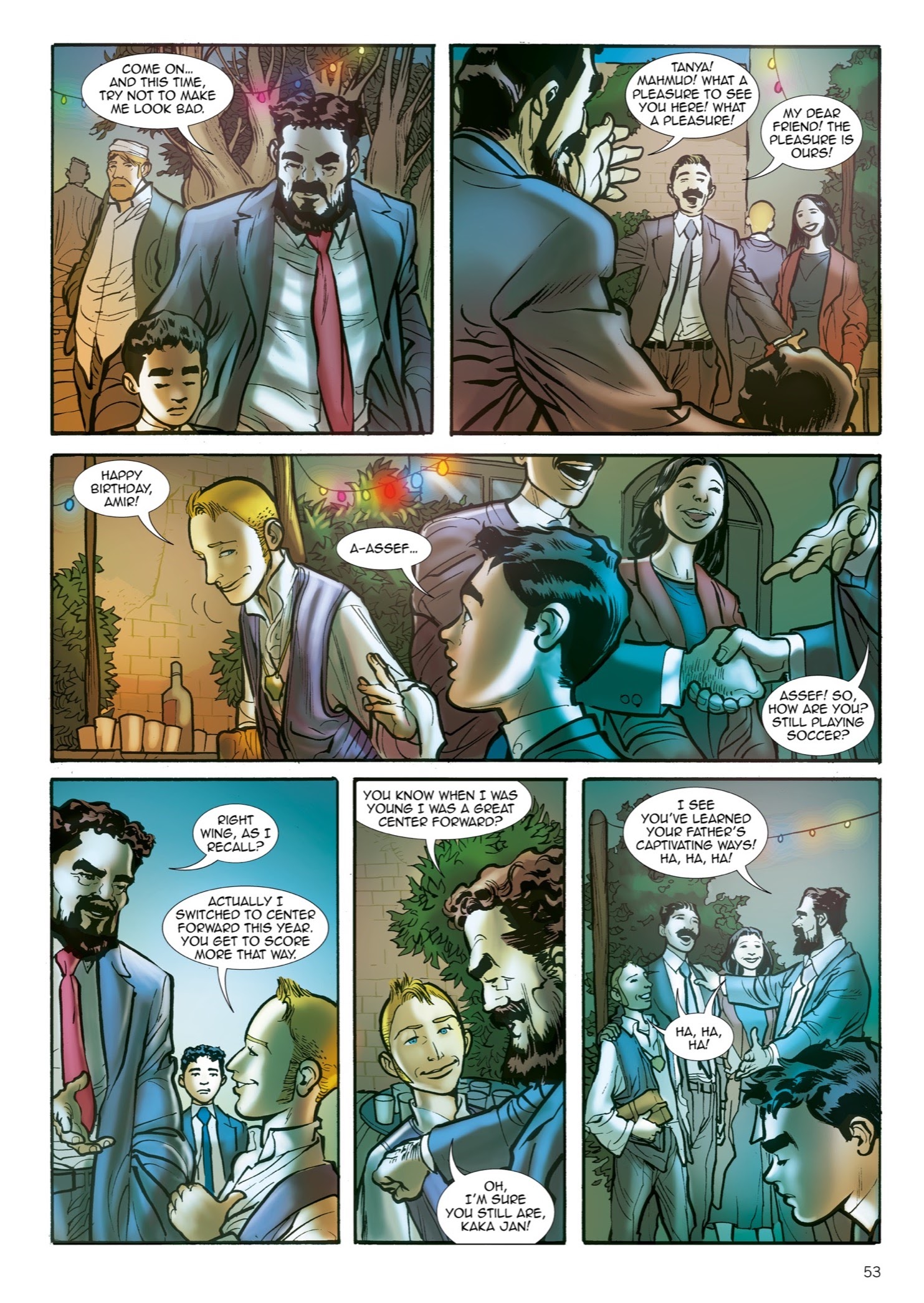 Read online The Kite Runner comic -  Issue # TPB - 54