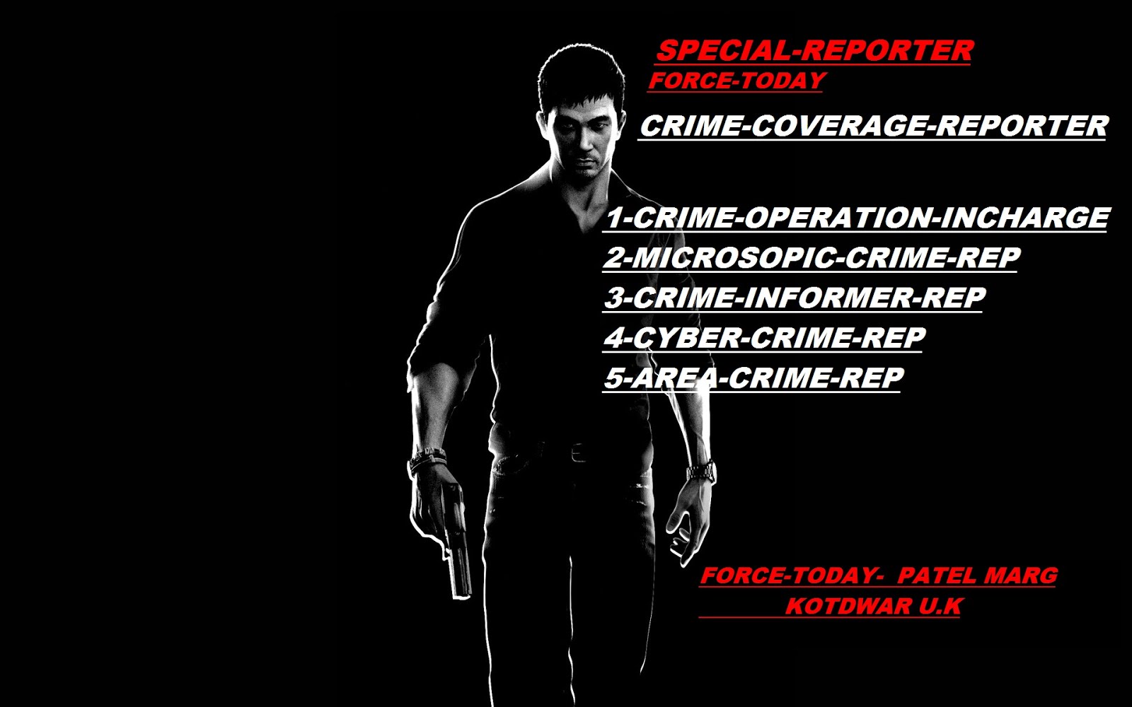 FORCE-TODAY CRIME REPORT