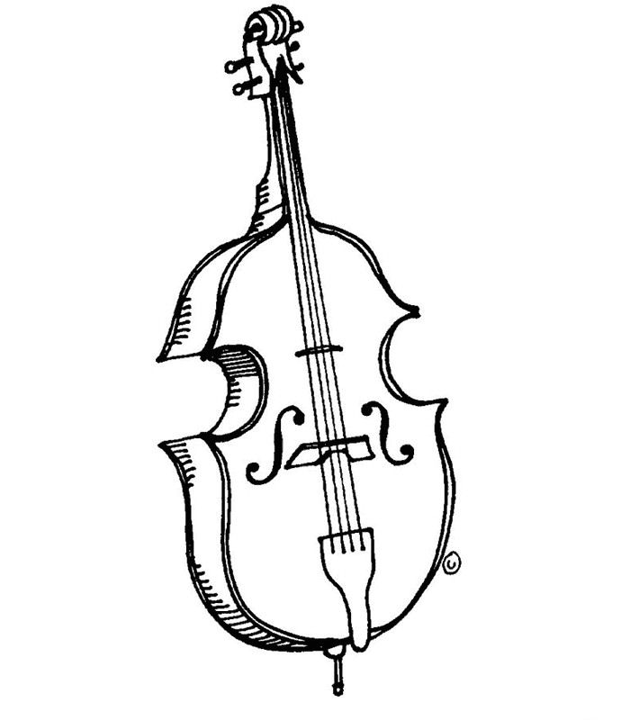 instruments coloring pages - photo #20